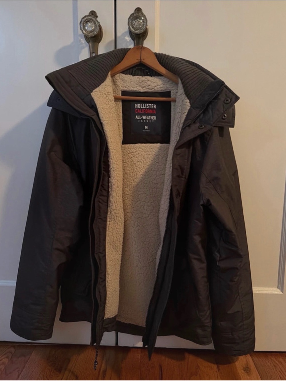 Hollister Men’s All-Weather Sherpa-Lined Jacket